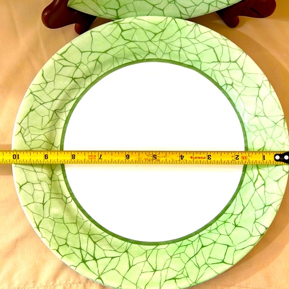 5 PC CORELLE Dinner Plates 10" Floral Heart by Corning USA A1241 - Picture 3 of 5